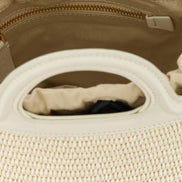 Marni White Cotton Handbag