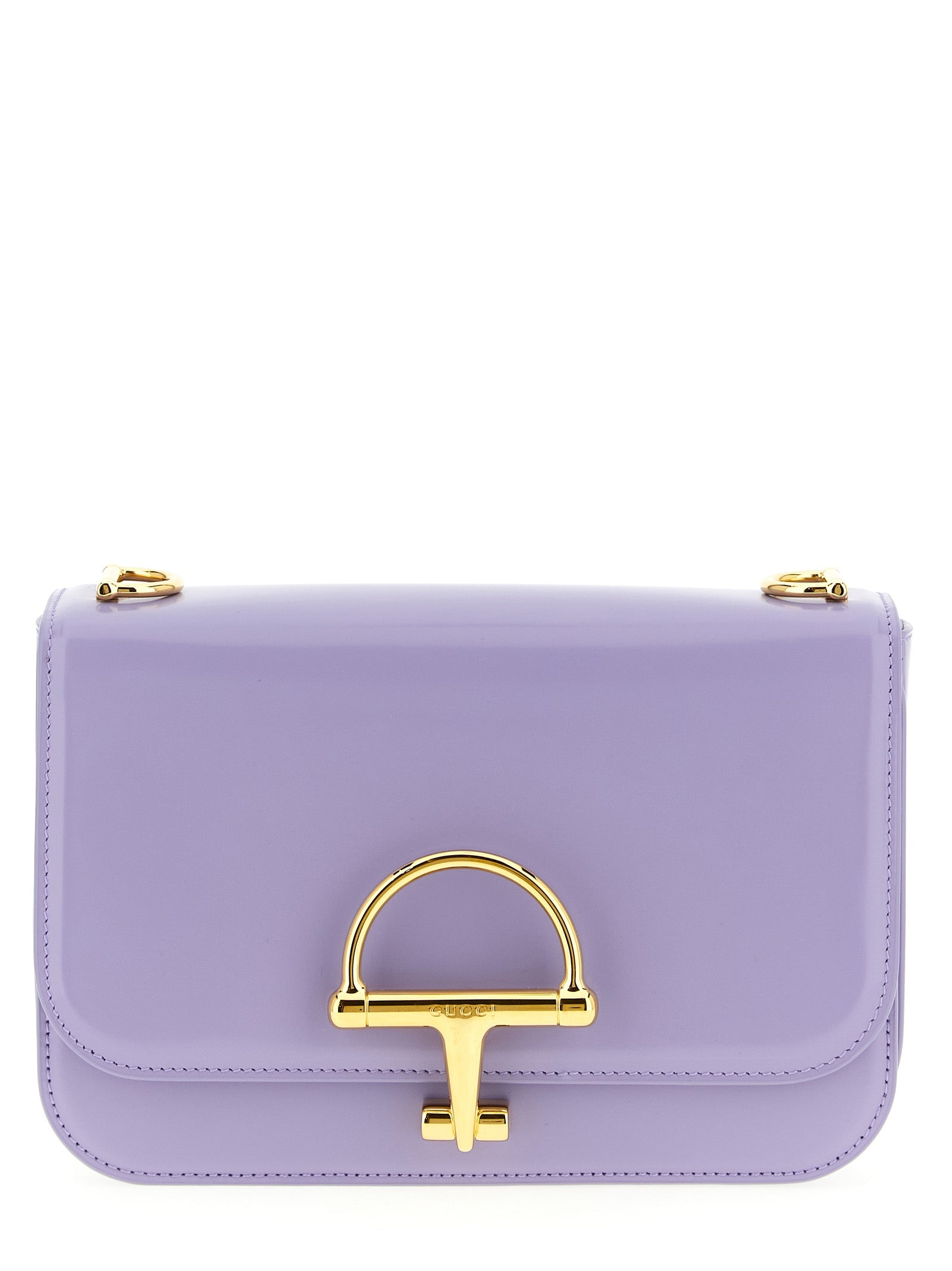 Gucci Purple Calfskin Shoulder Bag