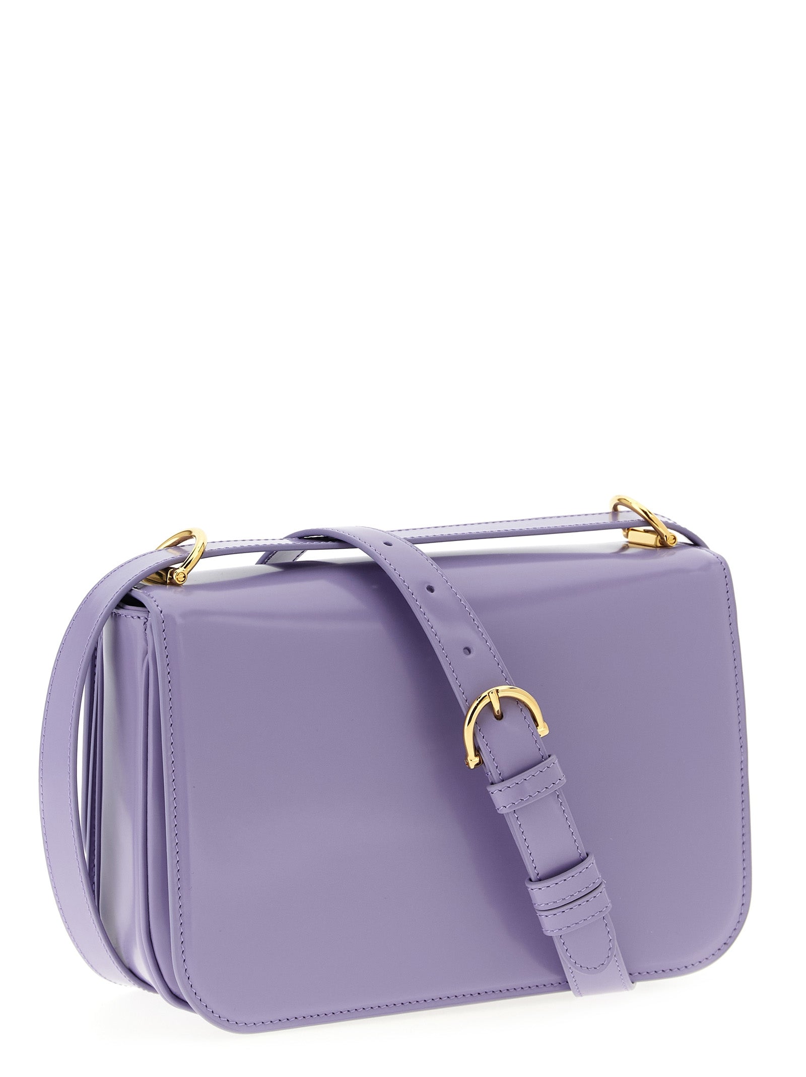 Gucci Purple Calfskin Shoulder Bag