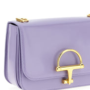 Gucci Purple Calfskin Shoulder Bag