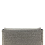 Τσάντα clutch Brunello Cucinelli από ασημί δέρμα