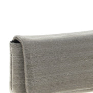 Τσάντα clutch Brunello Cucinelli από ασημί δέρμα