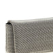 Brunello Cucinelli Silver Leather Clutch Bag