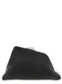 The Attico Black Leather Shoulder Bag