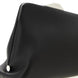 The Attico Black Leather Shoulder Bag