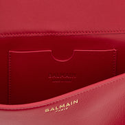 Balmain Fuchsia Calfskin Cardholder