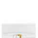 Balmain White Calfskin Cardholder