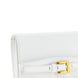 Balmain White Calfskin Cardholder