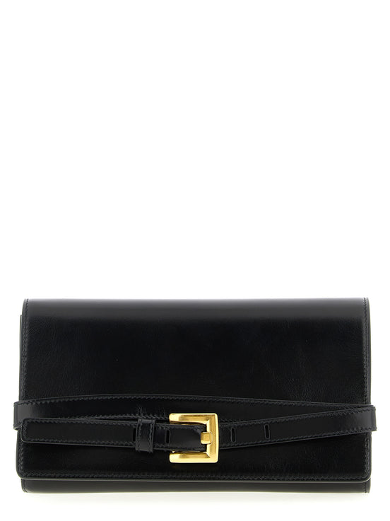 Balmain Black Calfskin Cardholder
