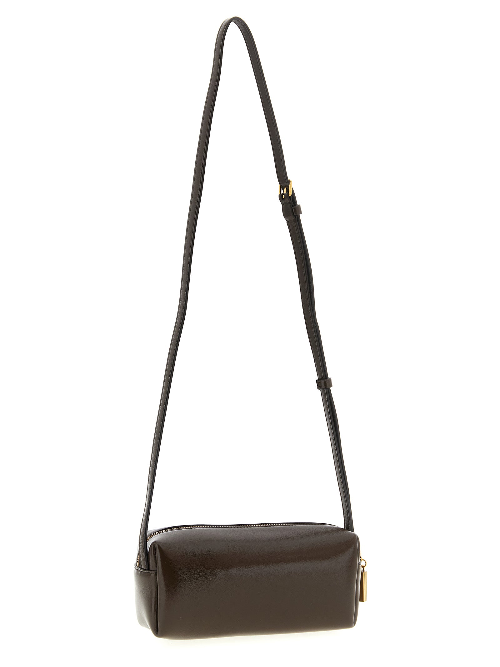 Khaite Brown Calfskin Crossbody Bag