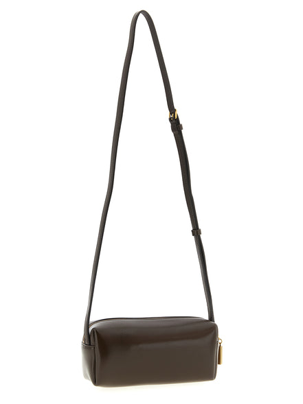 Khaite Brown Calfskin Crossbody Bag