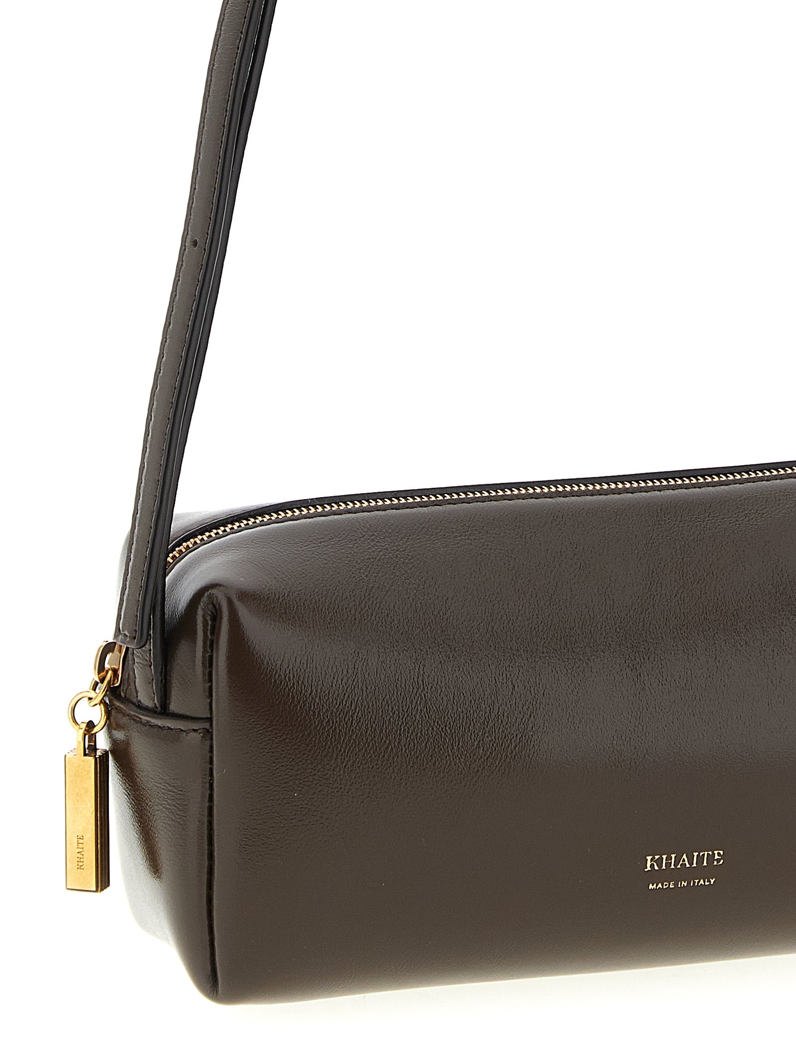 Khaite Brown Calfskin Crossbody Bag