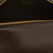 Khaite Brown Calfskin Crossbody Bag