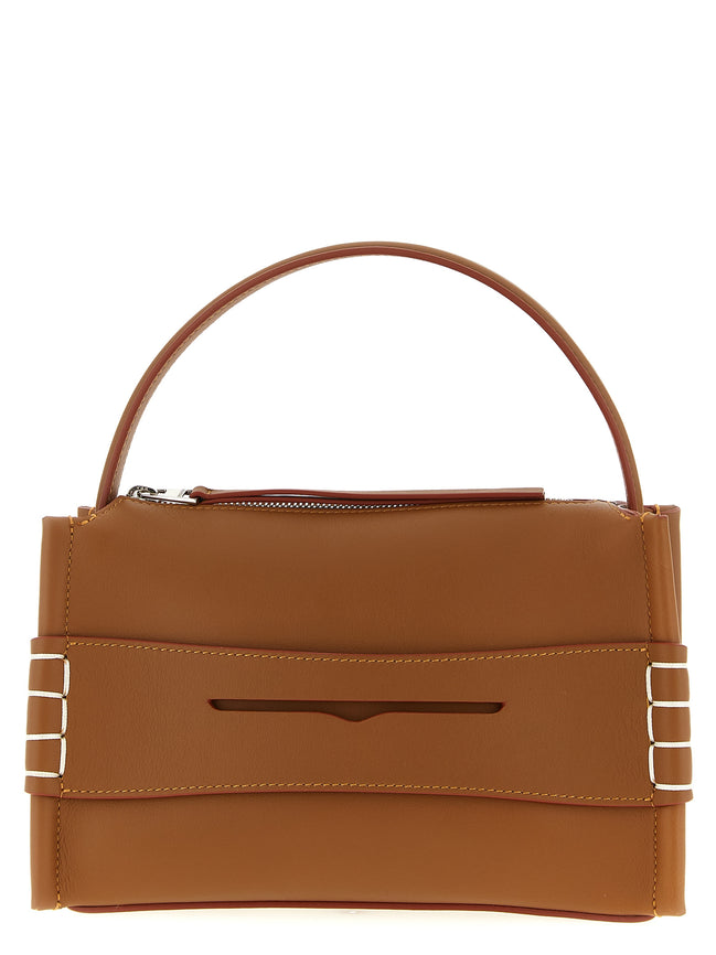 J.W.Anderson Brown Calfskin Shoulder Bag