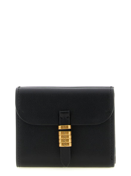 PINKO Black Cowhide Cardholder