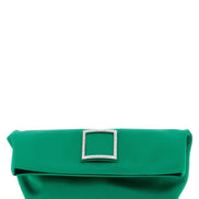 Roger Vivier Bicolor Viscose Clutch Bag