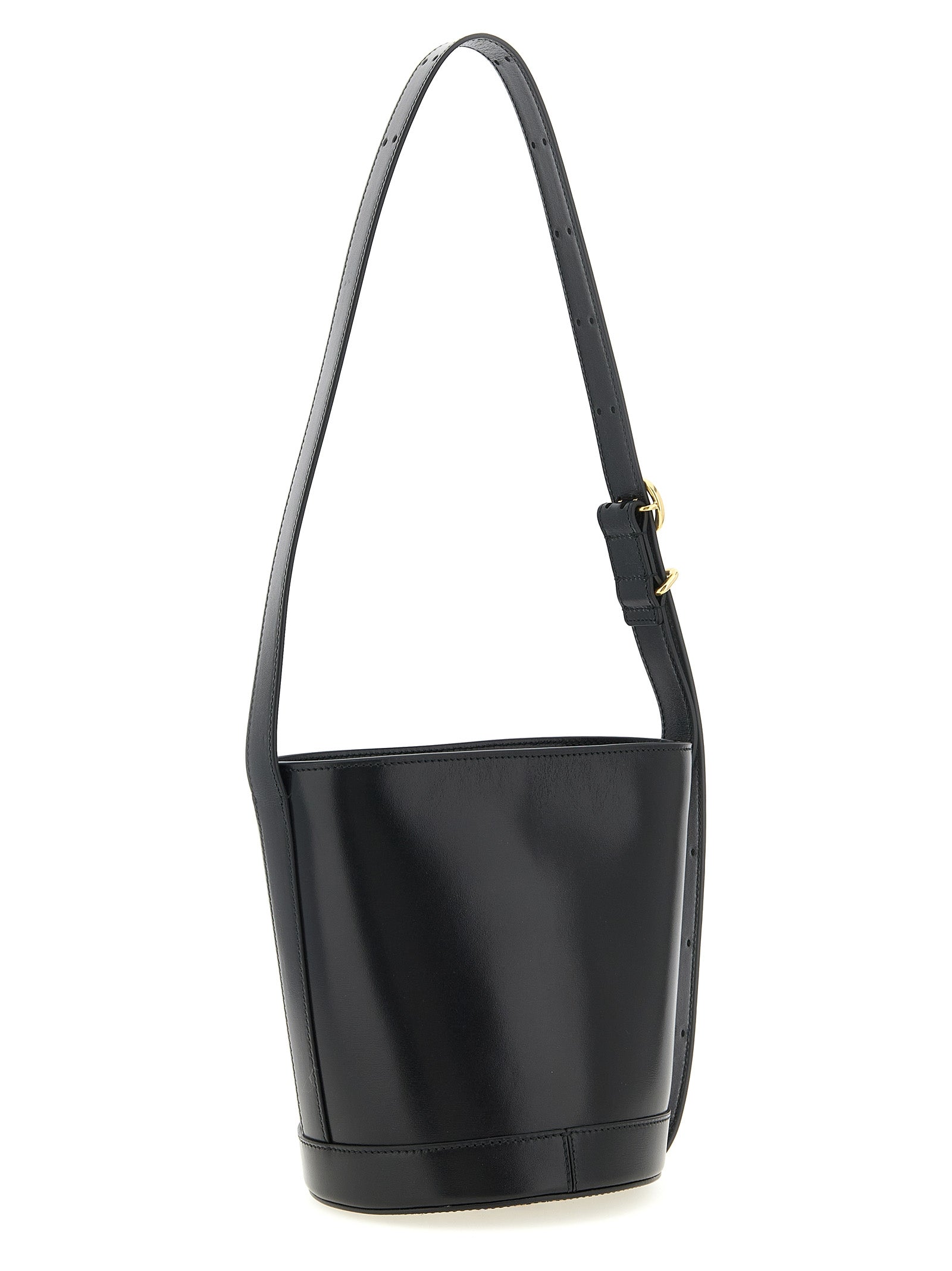 Jil Sander Black Calfskin Shoulder Bag