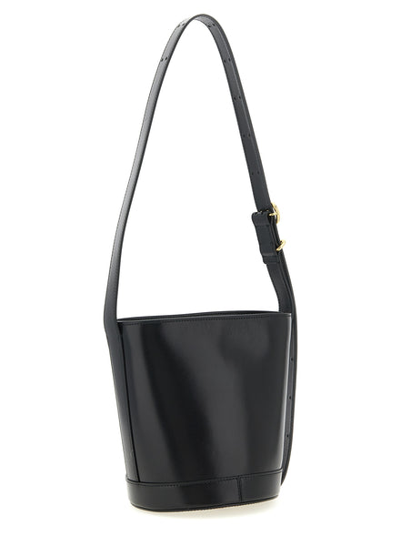 Jil Sander Black Calfskin Shoulder Bag