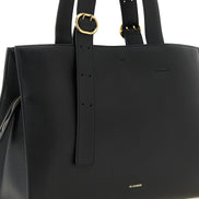 Jil Sander Black Calfskin Tote Bag