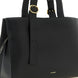 Jil Sander Black Calfskin Tote Bag