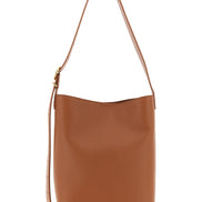 Jil Sander Brown Calfskin Shoulder Bag