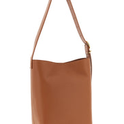 Jil Sander Brown Calfskin Shoulder Bag