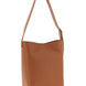 Jil Sander Brown Calfskin Shoulder Bag