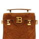 Balmain Brown Calfskin Handbag