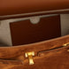 Balmain Brown Calfskin Handbag