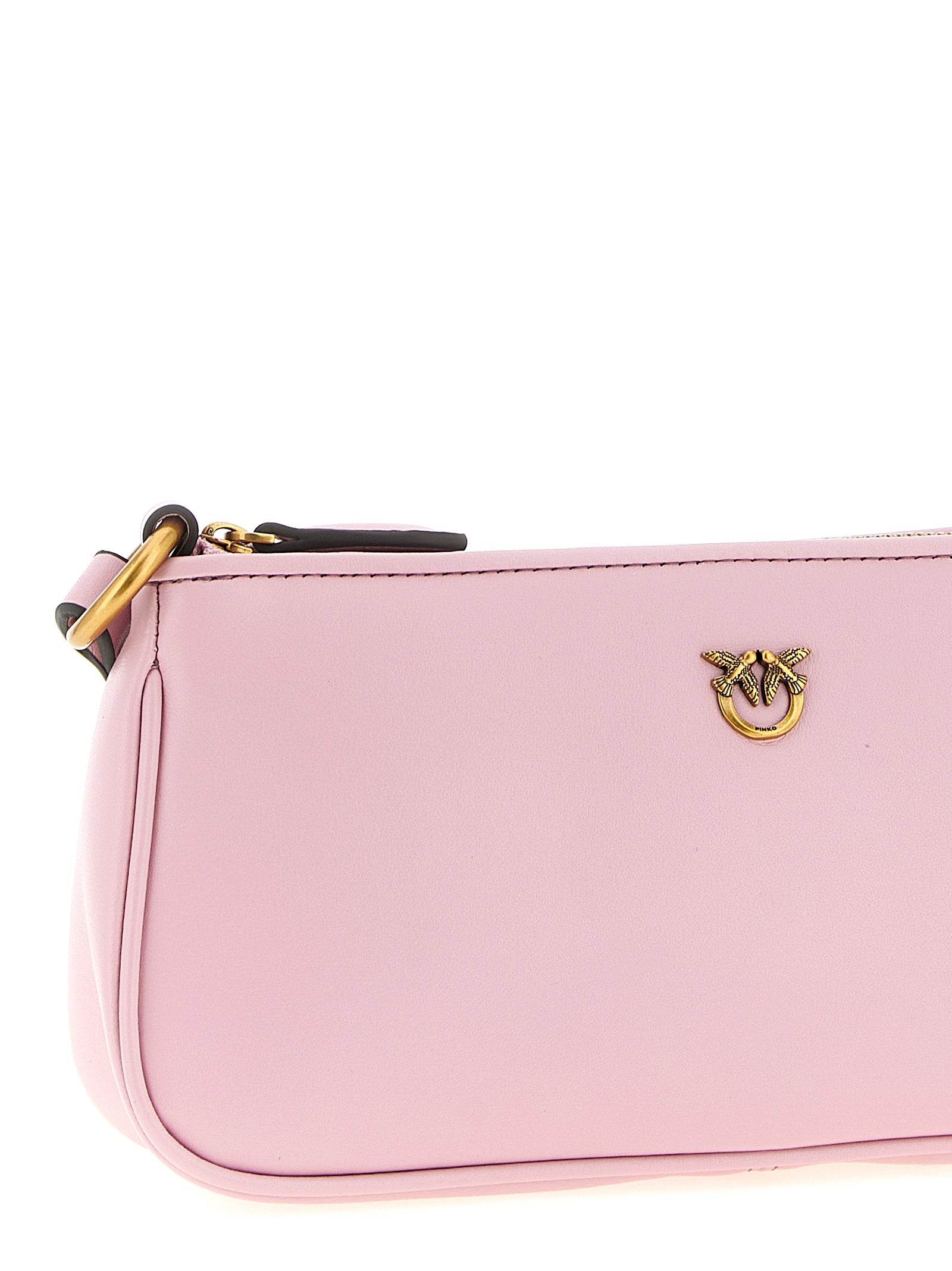 Τσάντα crossbody PINKO πολύχρωμη από δέρμα αγελάδας