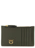 PINKO Bicolor Cowhide Cardholder