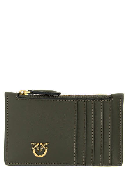 PINKO Bicolor Cowhide Cardholder
