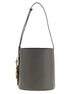 Furla Gray Calfskin Shoulder Bag