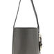 Furla Gray Calfskin Shoulder Bag