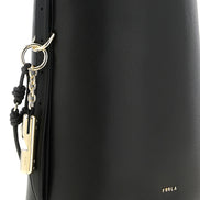 Furla Black Calfskin Shoulder Bag