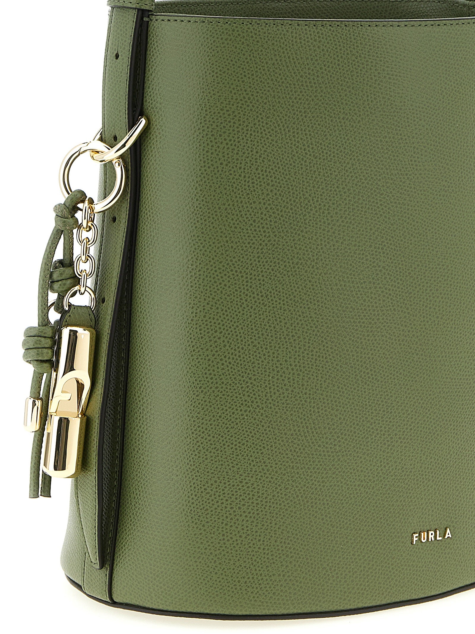 Furla Bicolor Calfskin Shoulder Bag