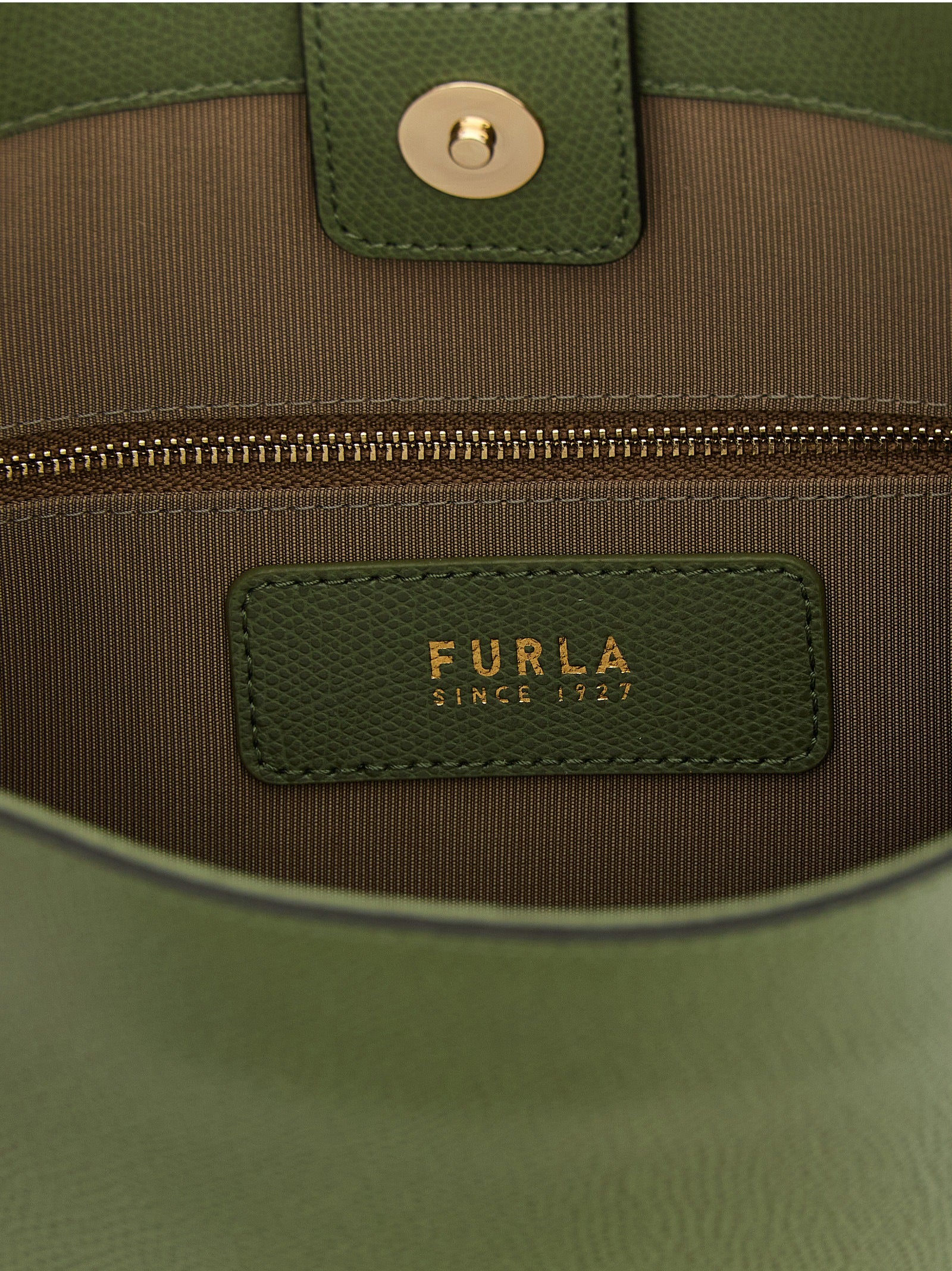 Furla Bicolor Calfskin Shoulder Bag