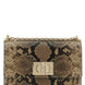 Furla Gray Goatskin Crossbody Bag