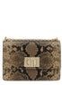 Furla Gray Goatskin Crossbody Bag