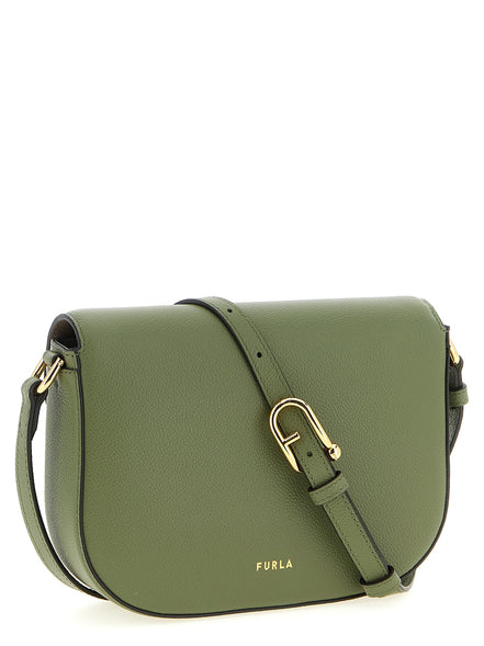 Furla Bicolor Calfskin Crossbody Bag