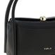 Furla Black Calfskin Handbag