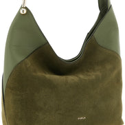 Furla Bicolor Calfskin Shoulder Bag