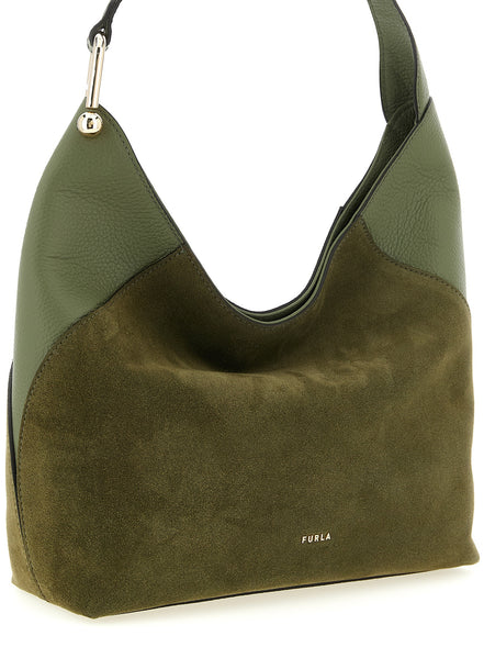 Furla Bicolor Calfskin Shoulder Bag