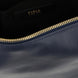 Furla Blue Calfskin Shoulder Bag