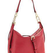 Furla Fuchsia Calfskin Shoulder Bag