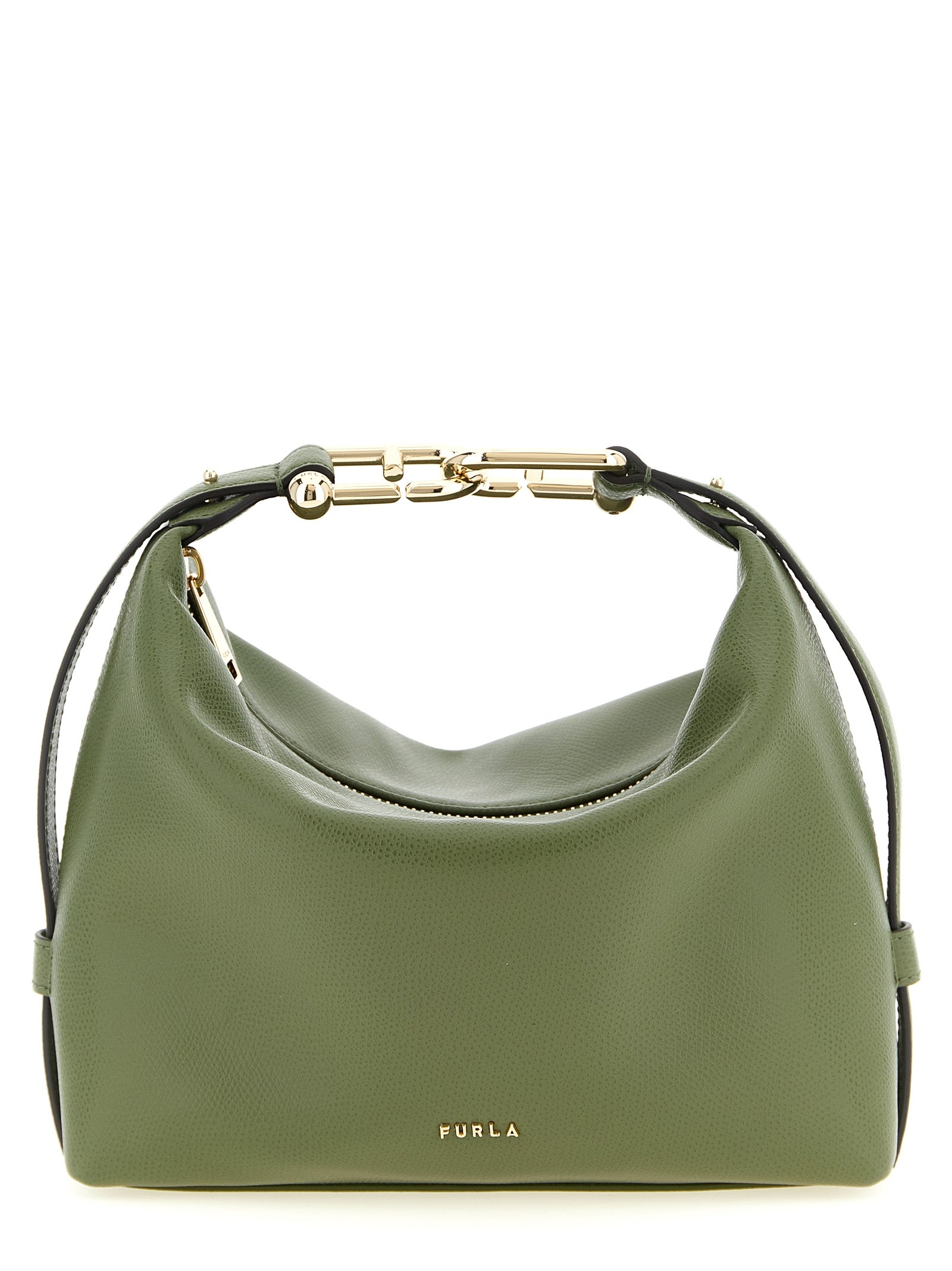 Furla Bicolor Calfskin Shoulder Bag