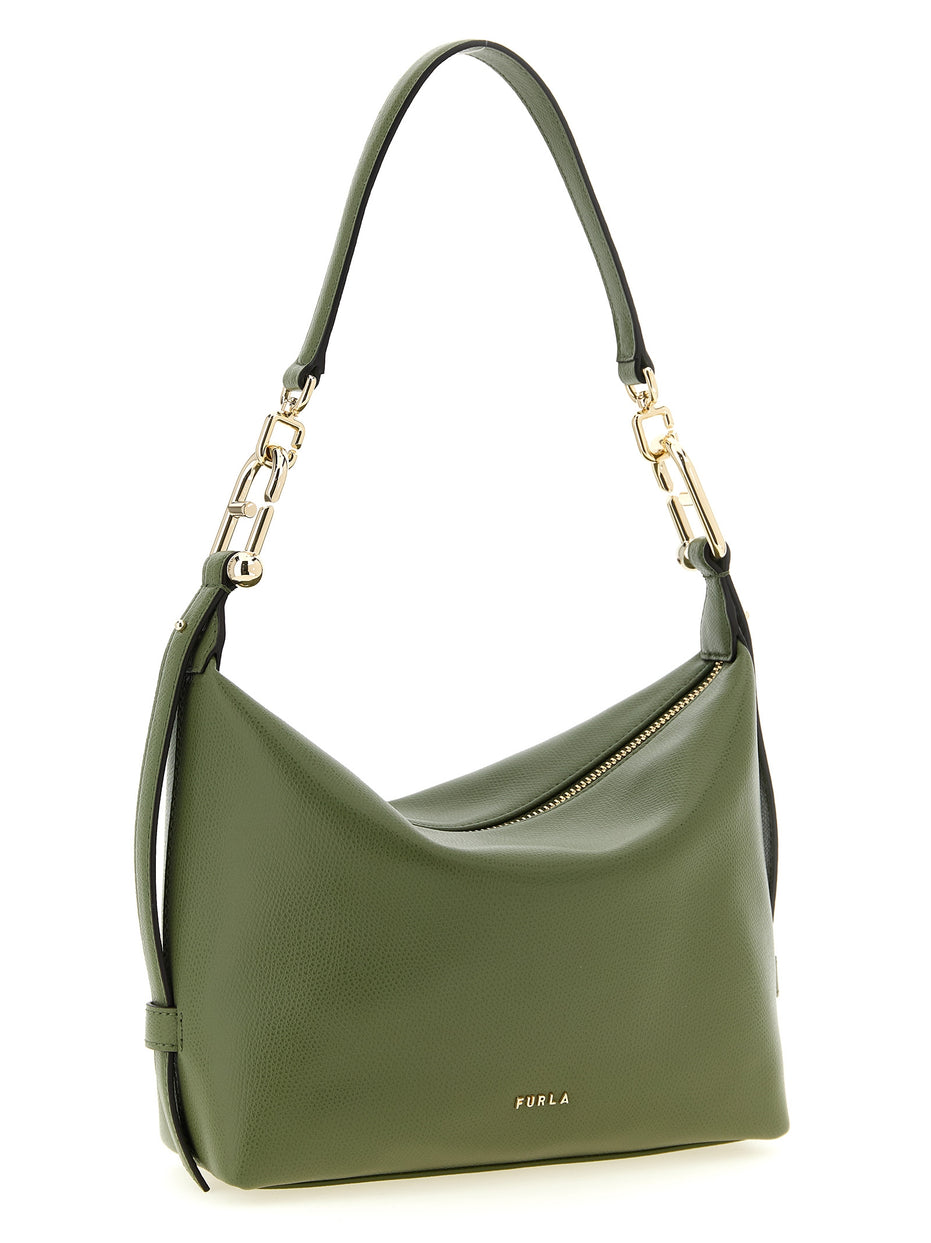 Furla Bicolor Calfskin Shoulder Bag