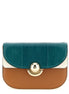 Furla Multicolor Lamb Leather Crossbody Bag