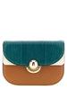 Furla Multicolor Lamb Leather Crossbody Bag