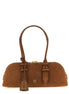 PINKO Brown Cowhide Shoulder Bag